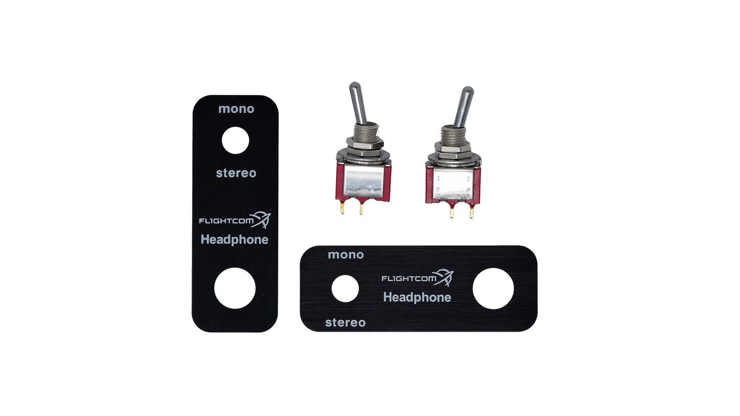 403 2-Place Switch & Face Plate Kit (103-0020-00)